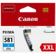CLI-581CXXL,Cartouche d'encre cyan marque Canon 830 pages