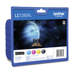 LC-1280XL-BK/C/M/Y Multipack  brother (LC1280XLVALBPDR)