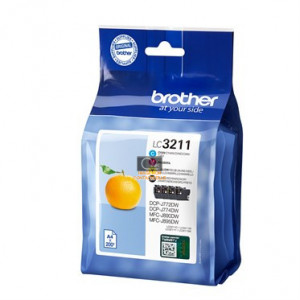 Brother LC-3211 Multipack Noir(e) / Cyan / Magenta / Jaune (LC3211VALDR)