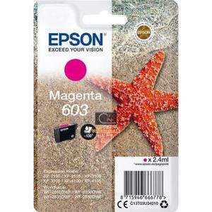 cartouche encre magenta Epson 603 serie Etoile de mer C13T03U34