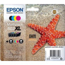Pack de 4 cartouches encre Epson 603XL serie étoile de mer C13T03A64