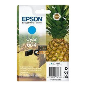 Epson cartouche encre cyan 604 serie ananas(C13T10G24010)