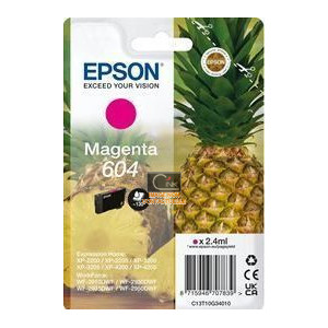 Epson cartouche encre magenta 604 serie ananas(C13T10G34010)