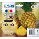 Epson Pack de 4 cartouches encre 604 serie ananas(C13T10G64010)